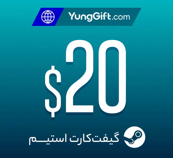 1-11 خرید گیفت کارت ۲۰ دلاری استیم گلوبال - Image 1