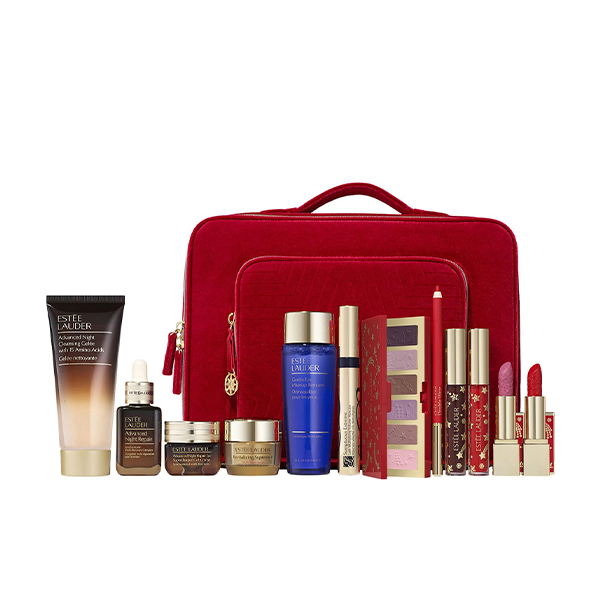 32-1 پک آرایشی و بهداشتی ۱۲ تكه استی لادر Estee Lauder Christmas Gift Pcak - Image 1