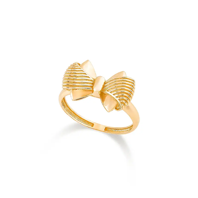 34afb50fb9c5fc1922e19600d0de6722 انگشتر زنانه طلا طرح پاپیون کد MT۸۳۳ - Image 1