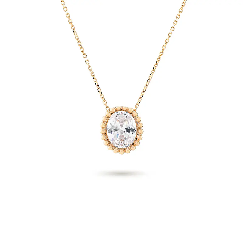 37fa8b266a47fed2ec7e20f7ca37768c گردنبند طلا زنانه امپریال کد MT۶۰۴ - Image 1