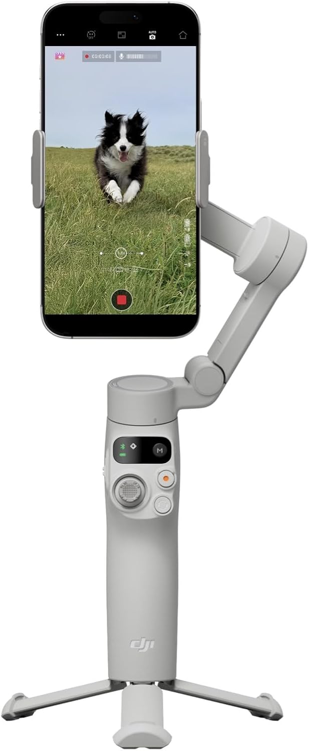 69f0e5b1-b7c0-4a50-a5d9-19f5f916c0b4 گیمبال موبایل برند دی جی آی مدل OSMO ۷ - رنگ نقره ا - Image 1