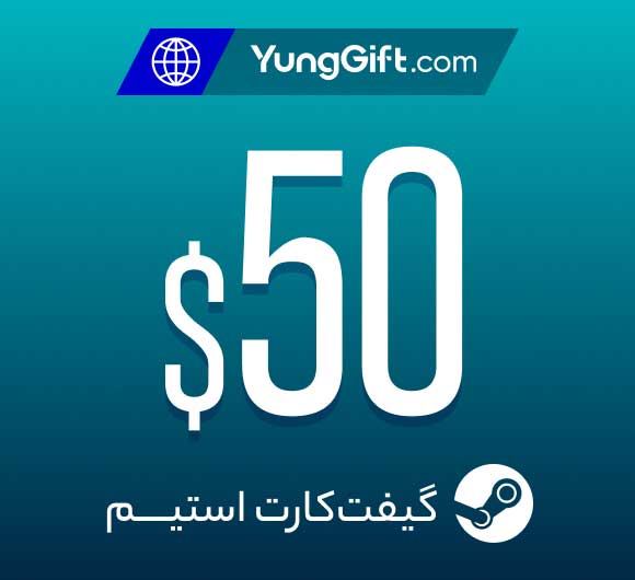 7-4 خرید گیفت کارت ۵۰ دلاری استیم گلوبال - Image 1