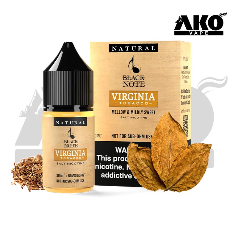 Black-Note-Virginia-Tobacco-new سالت ویرجینیا توباکو بلک نوت Black Note Virginia Tobacco - Image 1