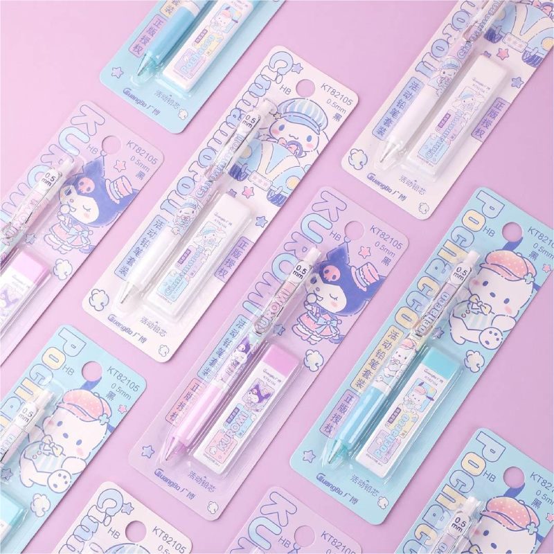 GuangBo-KT82105-sub1 ست مداد نوکی (اتود) همراه با مغزی اضافه GuangBo – مدل KT۸۲۱۰۵ - Image 1