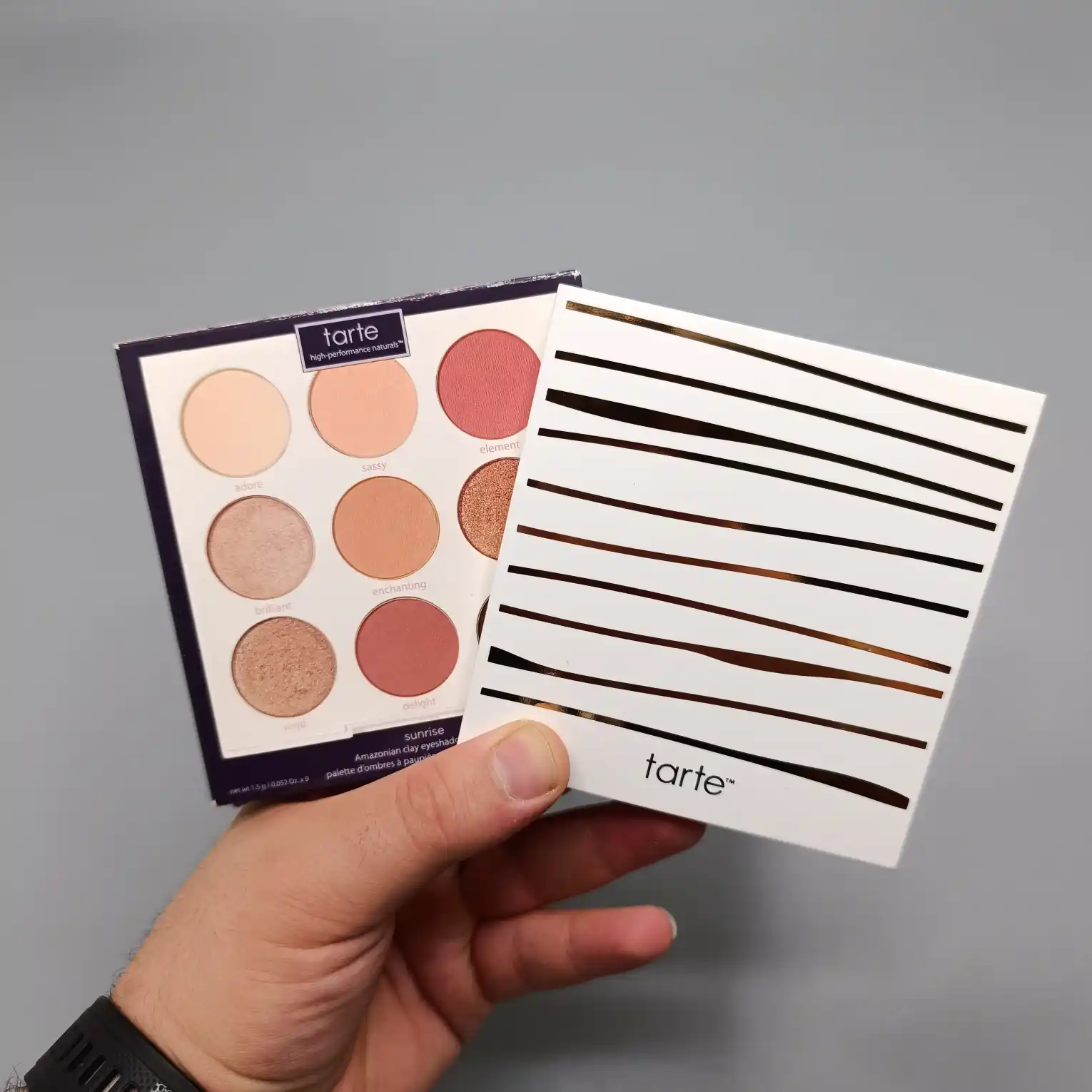 IMG_20240707_110937 پالت سایه جذاب ۹ رنگ تارت مدل سان رایز tarte sunrise - Image 1