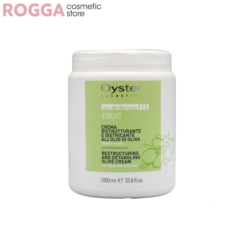 Oyster-Olive ماسک مو اویستر مدل زیتون حجم ۱۰۰۰ میلی لیتر - Image 1