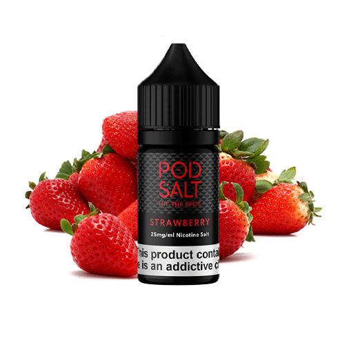 POD-SALT-STRAWBERRY-30ML-vaperagan سالت توت فرنگی پادسالت | Pod Salt Strawberry - Image 1