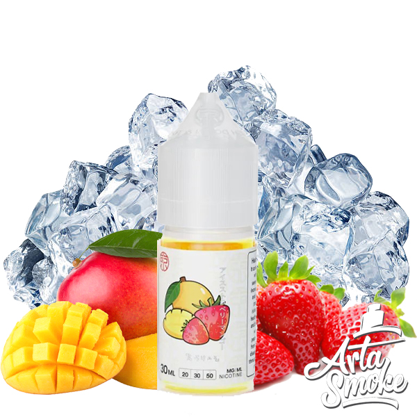 TOKYO-ICED-STRAWBERRY-MANGO-1 سالت توکیو توت فرنگی انبه یخ TOKYO ICED STRAWBERRY MANGO - Image 1
