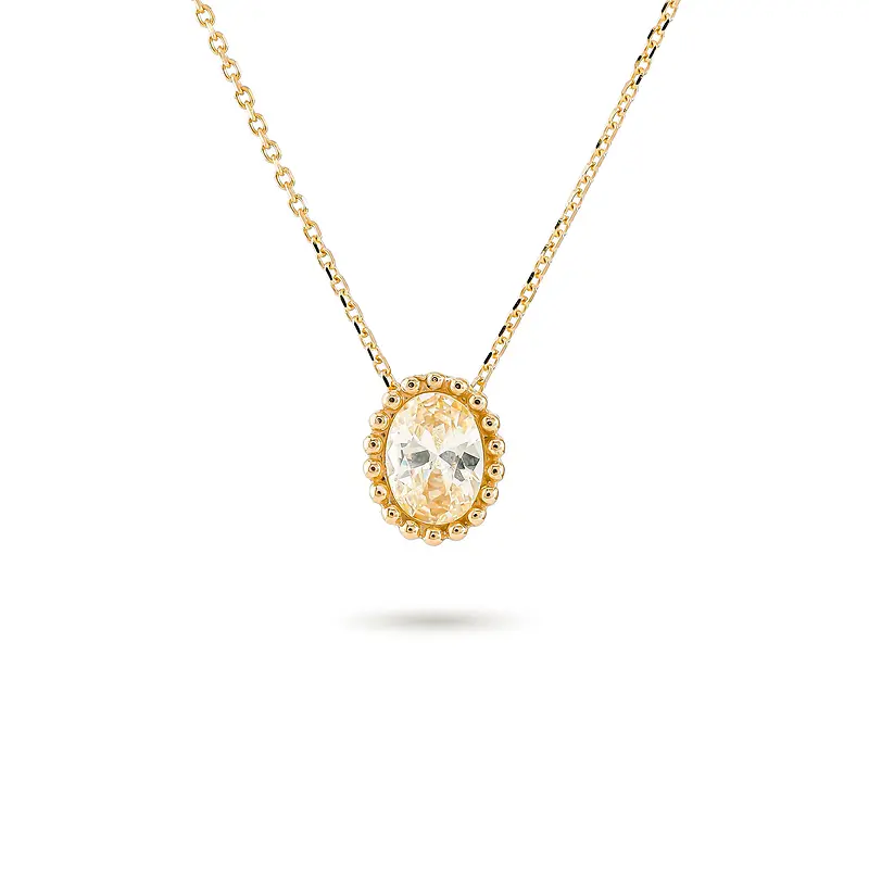 cad1a1e27a73273887d7a7fd2d7294fe گردنبند طلا زنانه امپریال کد MT۶۰۵ - Image 1