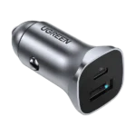 شارژر فندکی ۲۰ وات و ۳۰ وات با دو پورت USB-A و USB-C