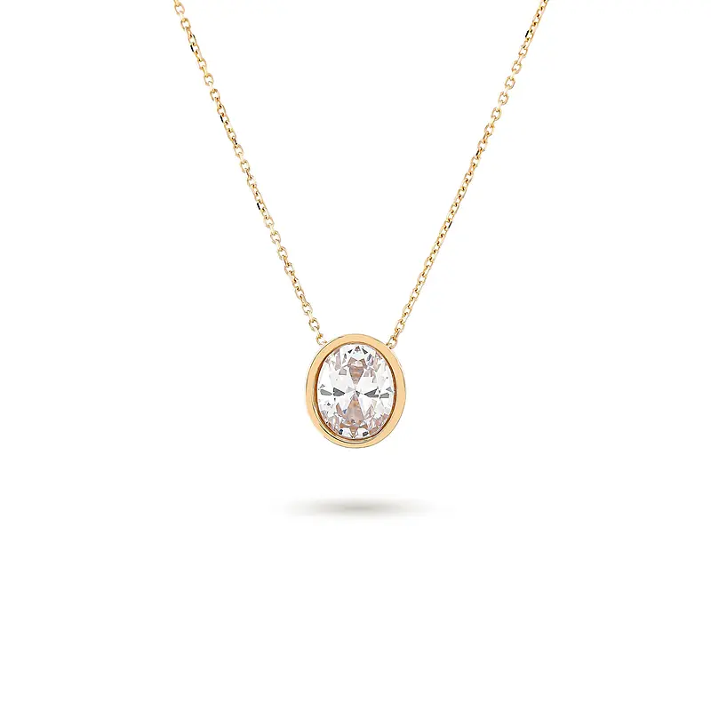 d472d23f87ba6ec28276fb22b15dc9c6 گردنبند طلا زنانه امپریال کد MT۵۹۴ - Image 1