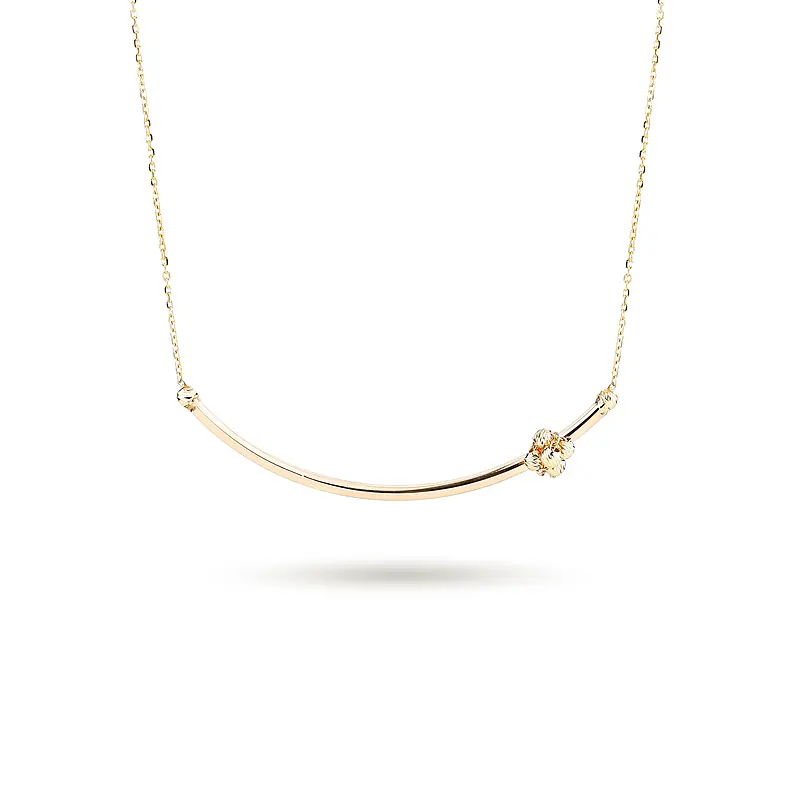 d52a8ca1d0a60cd17b1d5ef4bc801863 گردنبند زنانه طلا طرح گل کد MT۱۰۹۵ - Image 1