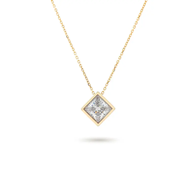 f6b64fea69dd5066c46fd17c4136e4af گردنبند طلا زنانه امپریال کد MT۵۹۷ - Image 1