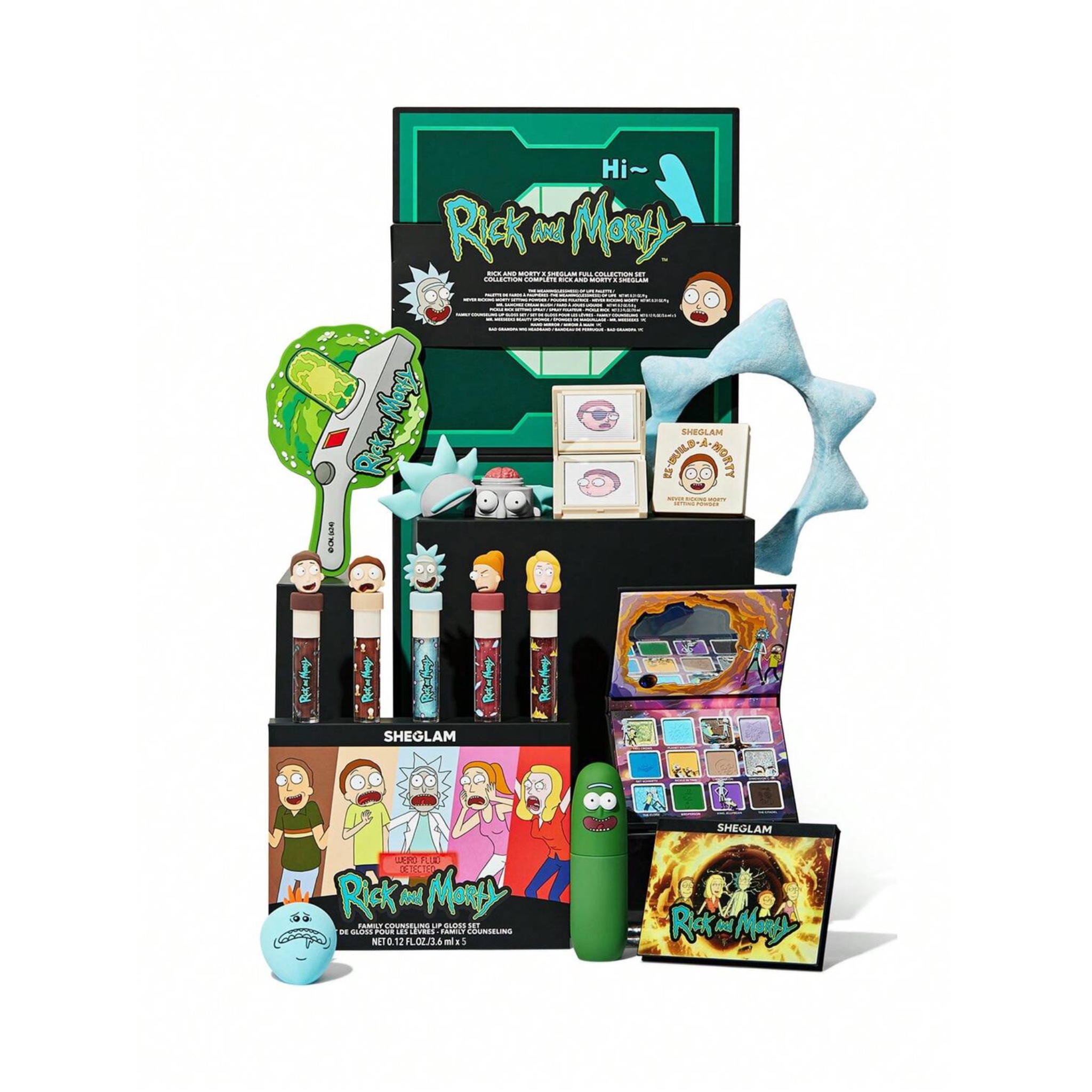 photo-output-1 پک کامل ریک و مورتی شیگلم | Sheglam Rick & Morty Full Collection Set - Image 1